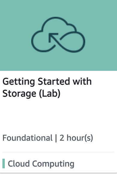 getting started with storage